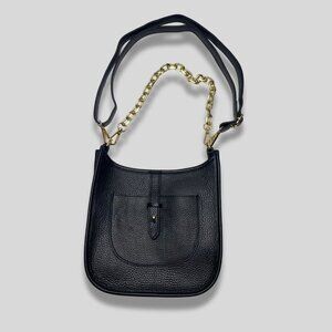 PERSAMAN NEW YORK Renee Leather Crossbody Black